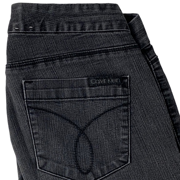 💥$45 TODAY ONLY!💥 CK Calvin Klein Jeans Skinny Gray Straight Leg Jeans/Jeggings - Picture 7 of 12